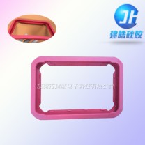 廠家開模定制平板硅膠殼/多尺寸硅膠套/防摔邊框硅膠制品