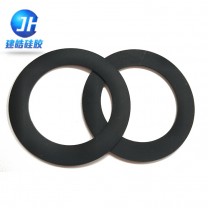 東莞硅膠制品加工廠承接來圖來樣定制加工生產圓形硅膠墊片
